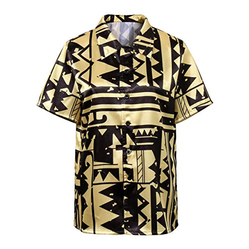 NUWIND Stranger Season 3 Eleven Battle Look Costume Short Sleeve Shirt for Women Girls 80s Hallween Cosplay Costume (S) Yellow-Black