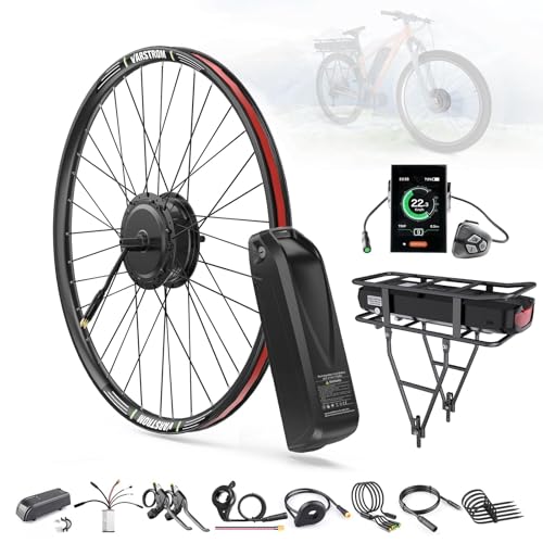 SEASON Ebike Kit de Conversion Vélo électrique 26 Pouces/28 Pouces Moteur Avant 36V 250W Contrôleur intégré avec Batterie 36V 13Ah/15.6Ah/18Ah et Chargeur SEASON Ebike Kit de Conversion Vélo électrique 26 Pouces/28 Pouces Moteur Avant 36V 250W Contrôleur intégré avec Batterie 36V 13Ah/15.6Ah/18Ah et Chargeur