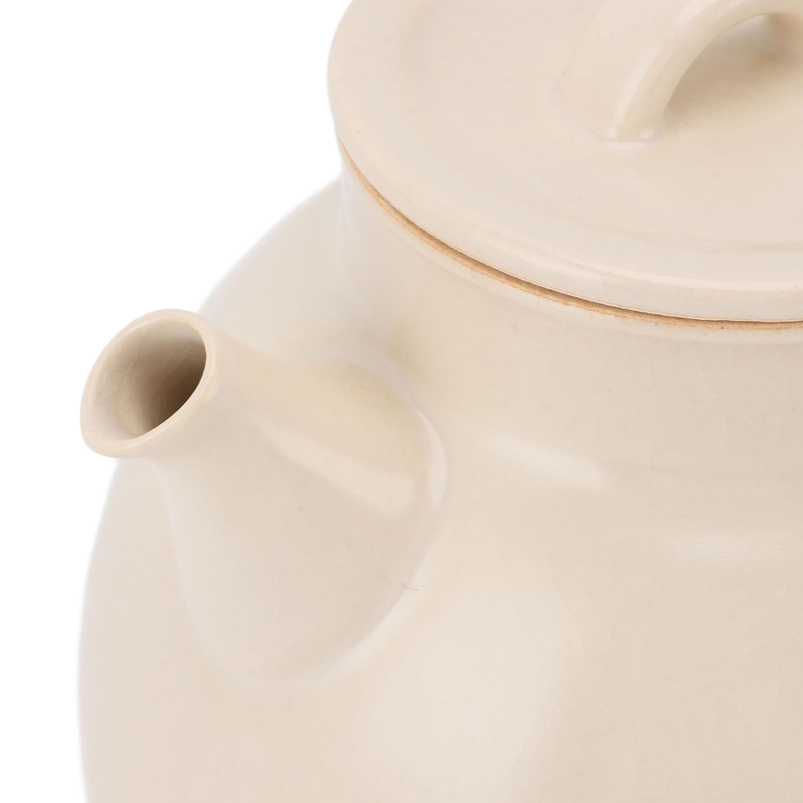 Generic Żaroodporny Ceramiczny Dzbanek na herbatę o Pojemności 800 Ml do Zaparzania Wrzącej wody. Herbata liściasta. Nadaje się do Domowego Biura