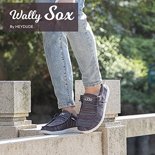 Image of HEYDUDE Men's Wally Sox | Retired Men's Shoes | Men's Lace Up Loafers | Comfortable & Light-Weight