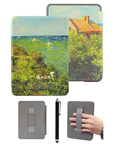 Custodia Protettiva per Kindle 6 Pollici 11a Gen Rilasciata nel 2022 Modello C2V2L3 - Copertura Durevole con Asciugatura E Cinturino A Mano