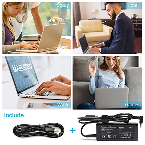 65W 45W Laptop Charger For Hp Pavilion X360 14 15 17 Hp Envy 13 15 X360 Hp Spectre Hp Elitebook 840 Hp Probook Series 710412-001 709985-001 714657-001 Zbook 14U G4 G5 15U 15 G3 Hp Adapter #TOP6