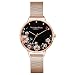 Produktbild VICTORIA HYDE Uhr Damen Rosegold Analog Quarz Armbanduhr Damenuhr Blumen Uhren Damen Elegant mit Edelstahlarmband