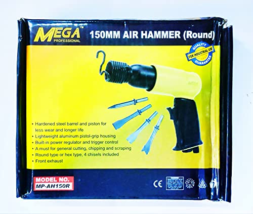 Image of Air Hammer 150mm (Round) Mega Brand Pneumatic hammering machine