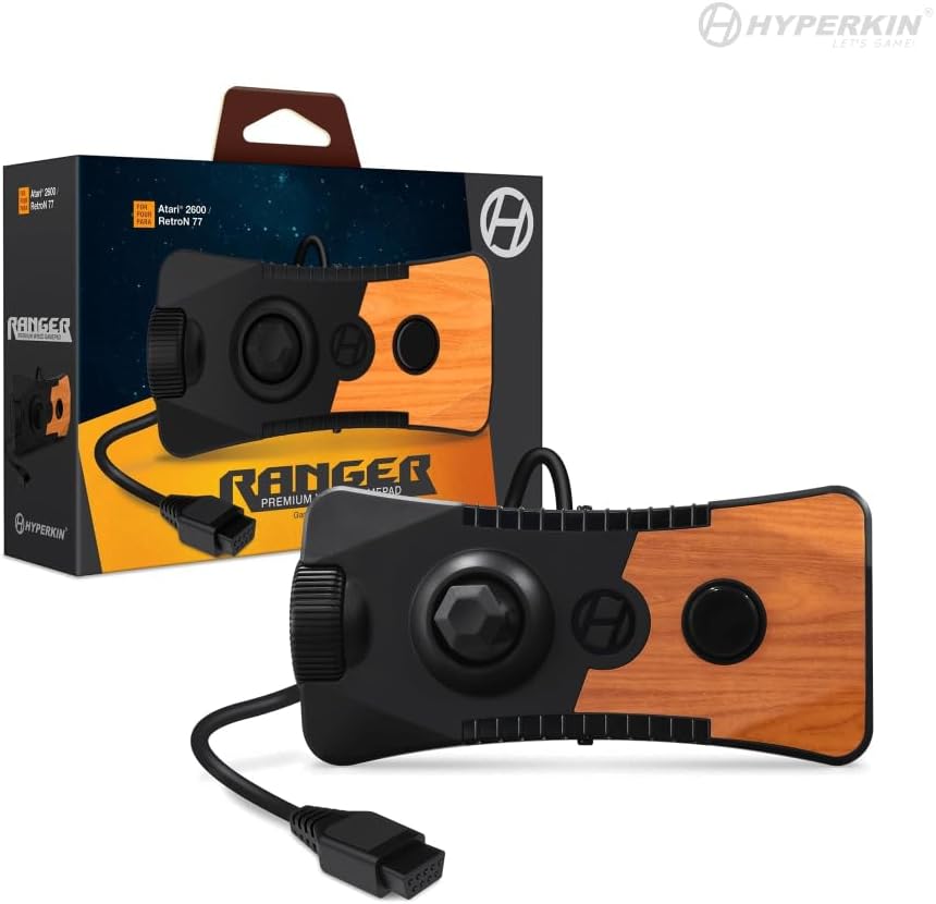 Hyperkin "Ranger" Premium Wired Gamepad for Atari 2600 / RetroN 77
