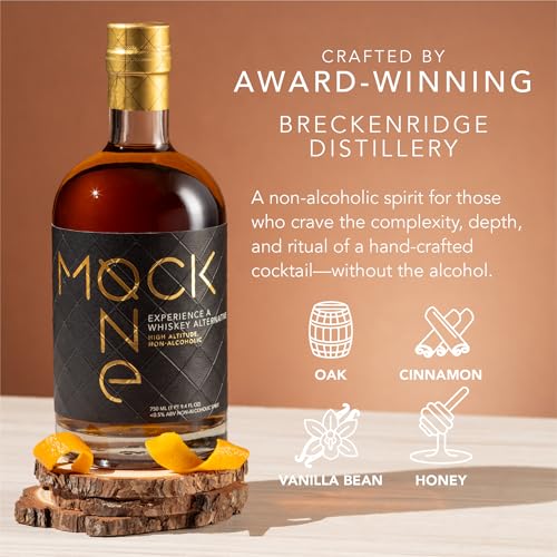 image for Mock One Non-Alcoholic Spirits MOCK ONE Non-Alcoholic Whiskey - Non-Al
