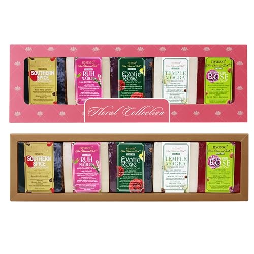 Image of Nyassa Floral Collection Gift Set, 750g (5 Pieces)