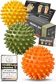 M.S.Lemberg Igelball Set – Massageball 3 Härtegrade - weich bis hart