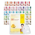 DERMAL 39 Combo Pack A Collagen Essence Korean Face Mask – Hydrating & Soothing Facial Mask with Panthenol – Hypoallergenic Self Care Sheet Mask for All Skin Types – Natural Home Spa Treatment Masks