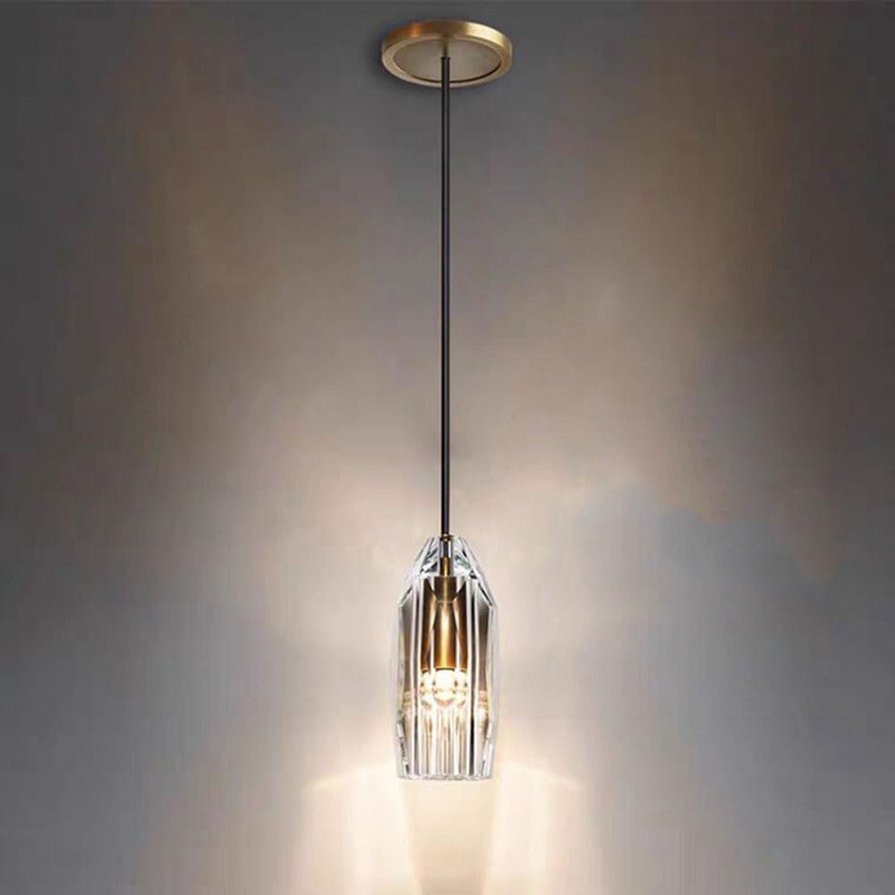 Lustres de Luxe E14 en Verre pour Éclairer un Plafond Sombre