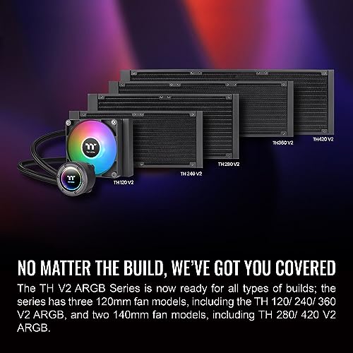 THERMALTAKE TH240 ARGB Sync Kit watercooling - vue 4