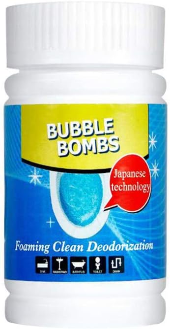 VENMO Fast Foaming Cleaner for Toilet Washing Machine Sink Pipeline Dredge Agent Toile Magic Bubble Bombs (280ml)