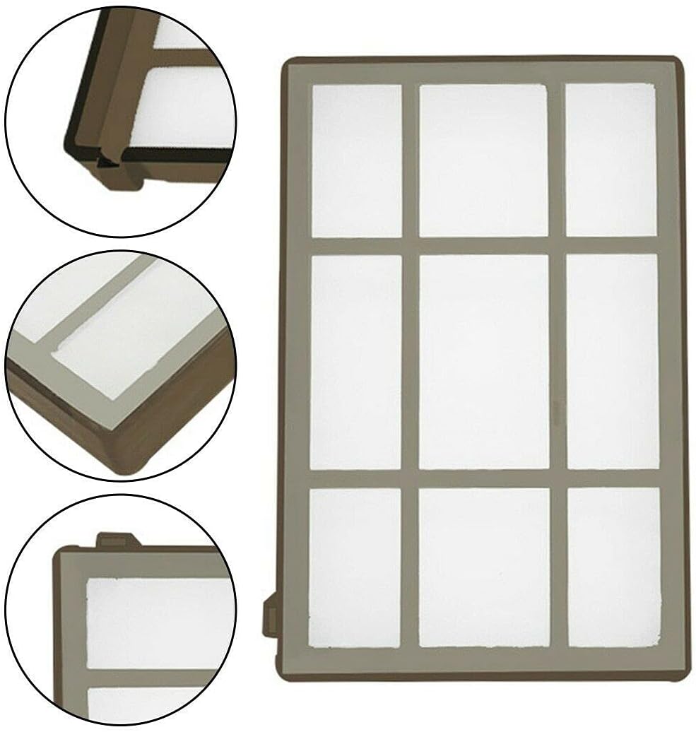 Dxyue primary filter replacement with detailed views of its edges and structure.