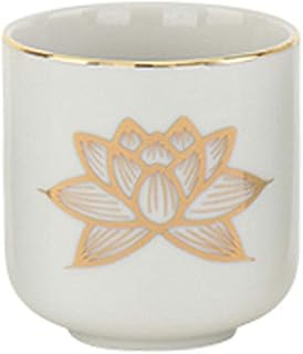 【お仏壇のはせがわ】 仏壇 湯のみ 仏具 湯のみ 湯呑 白金蓮2.0 Y