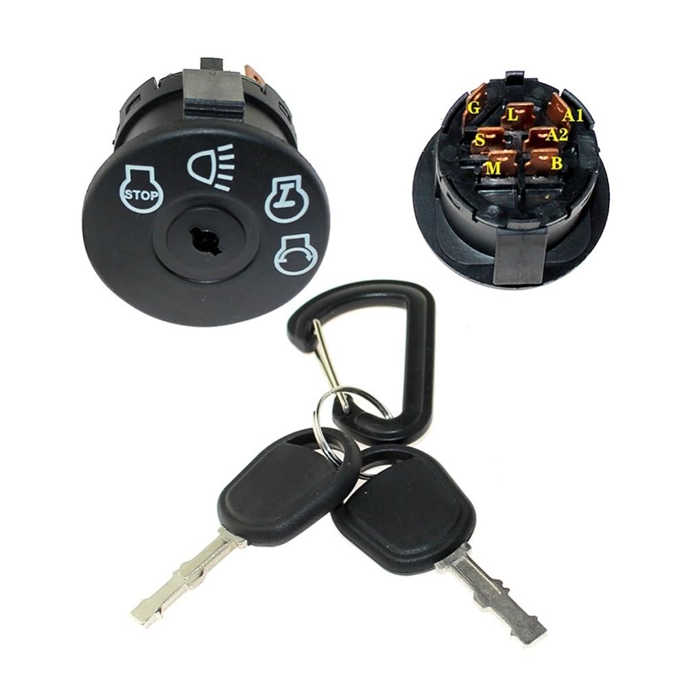 Clé de contact pour tracteur tondeuse CT130 CTH130 et série GTH