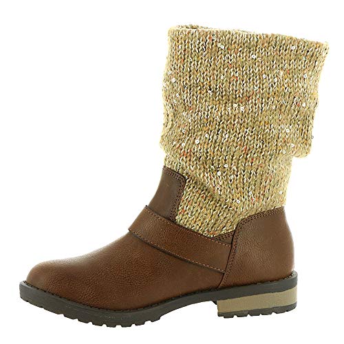 Jessica Simpson Girls Youth Summit Brown Boot 4 M