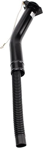 Vista 275 de TRQ Cuello de llenado de depósito de combustible negro compatible con Toyota Sienna 2004-2010