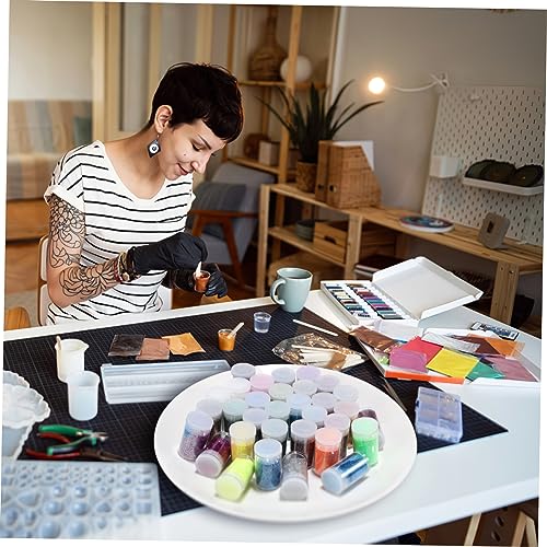 Hohopeti 32 Pçs Glitter Em Pó Para Artesanato Frascos De Glitter Fino Glitter Fino Para Unhas Artesa