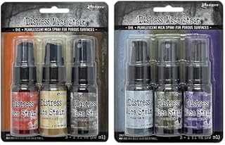 Tim Holtz Distress Halloween Mica Stain Bundle - Set 5 and 6 2023 Release Ranger Ink