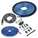 NVX True Spec 1/0 Gauge 100% Copper Single Amp Wiring Kit with 12 Gauge Speaker Wire [XAPK0]