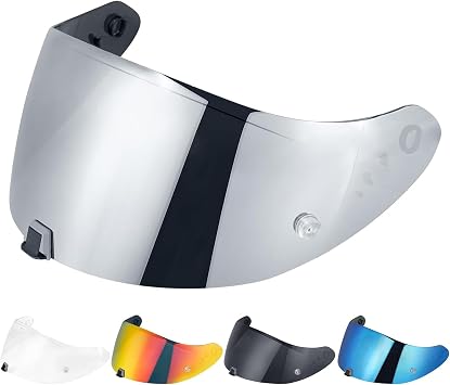 T520 Visor Full Face Helmet Shield Compatible with ST1400/ R1 Air | UV Protection,Impact-Resistant,Helmet Shield Compatible with T520/ST1400/R1 Air/391 Motorcycle Helmet Replacement Accessories
