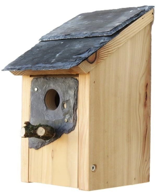 Bird House Nesting Box - 32mm Hole Sparrow Great Tits