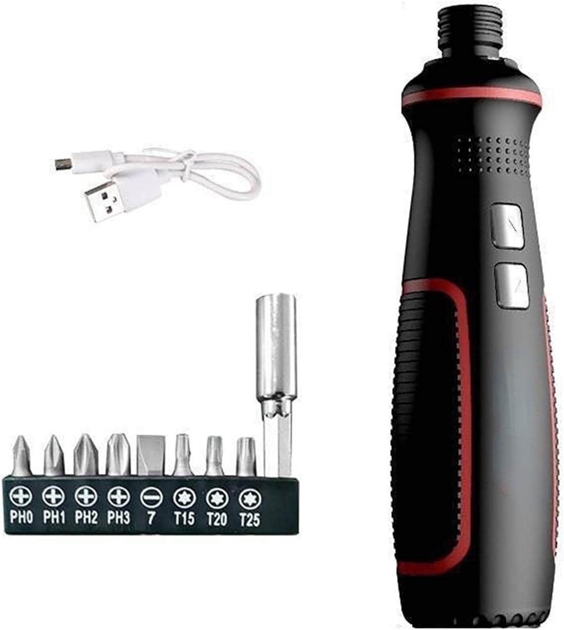 3.6V electric screwdriver mini multifunctional disassembly screw small electric screwdriver power tools cordless screwdriver (Color : C-109)