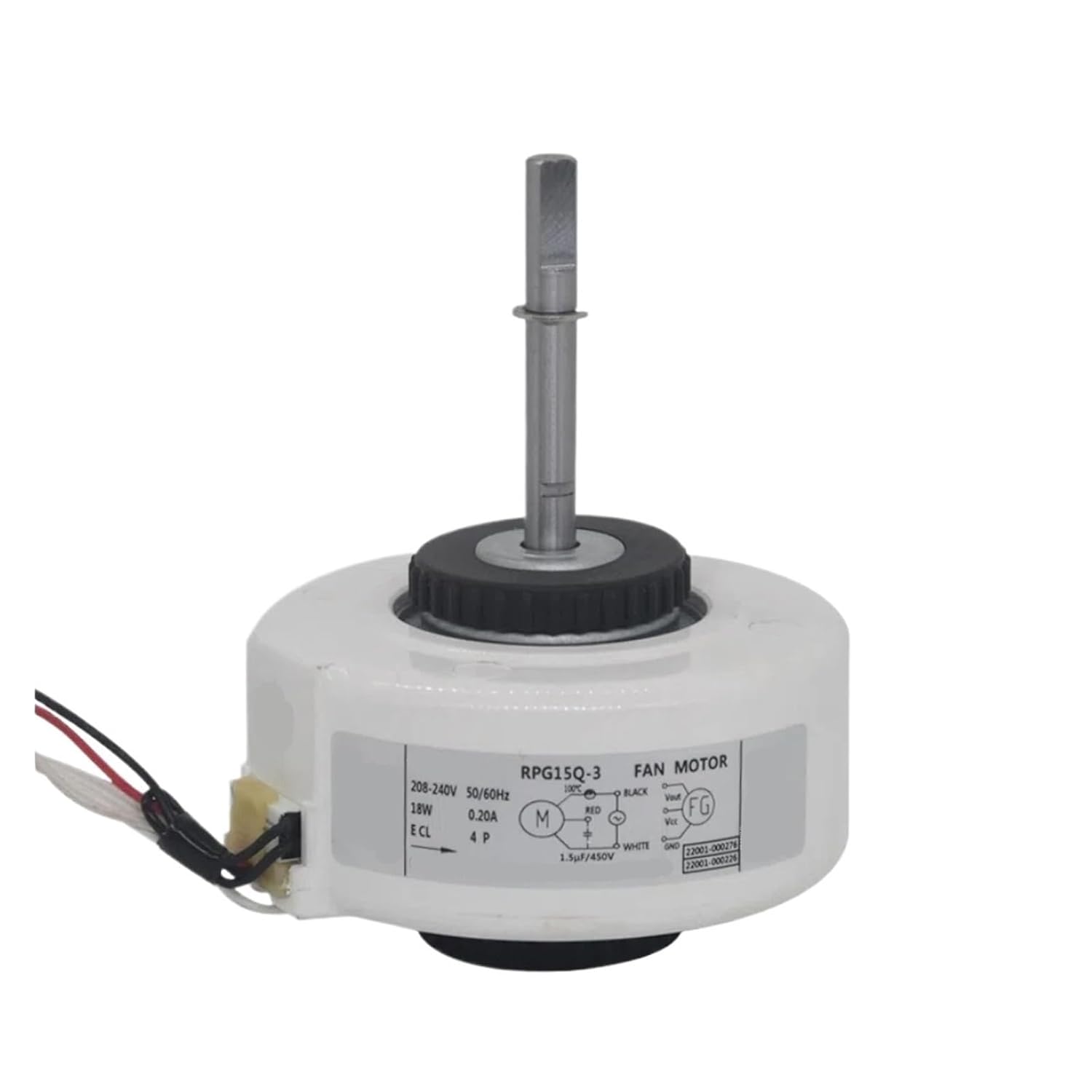 RPG15Q-3 220-240V 50/60Hz 18W Indoor Unit AC Fan Motor for Air Conditioner Conditioning Parts