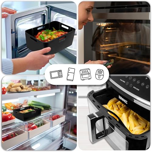 Pack 3 Moules silicone plats Duronic AFL3