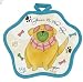 Kay Dee Designs Cotton Potholder, Dog Days, 8-Inch by 8-Inch