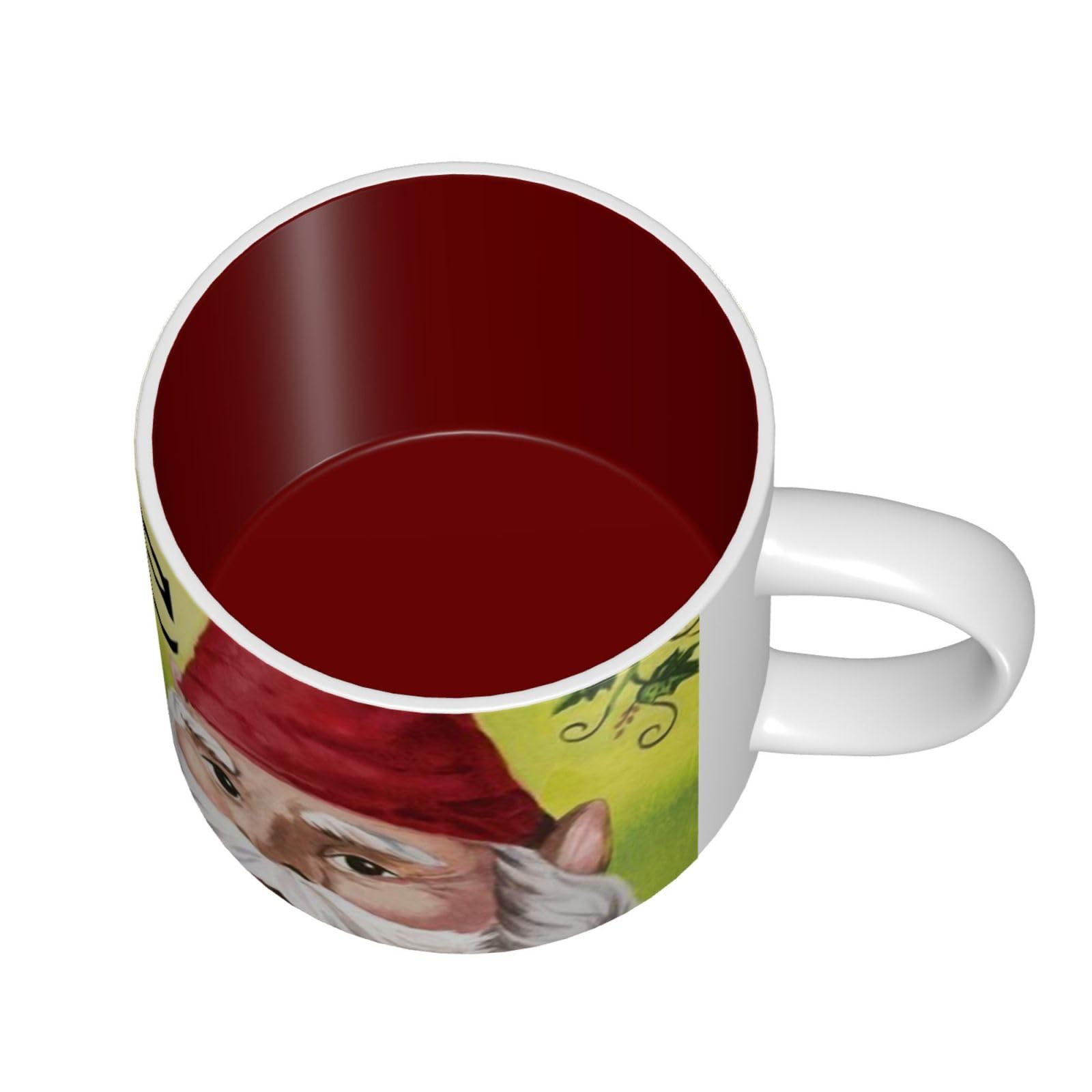 Kolorowe krasnale drukowane kubki ceramiczne o dużej pojemności kubek do kawy