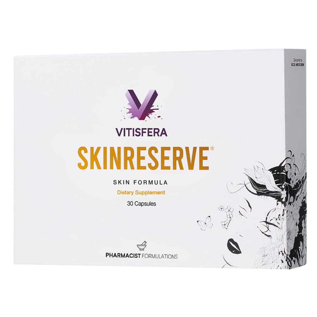 Vitisfera SkinReserve 30 Kapsül- Cüce Palmiye Ekstresi, Hayıt Ekstresi, Multivitamin ve Multimineral