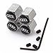 CzlpV Anti-theft Metal Car Wheel Tyre Tire Stem Air Valve Cap For Audi (Style 1)