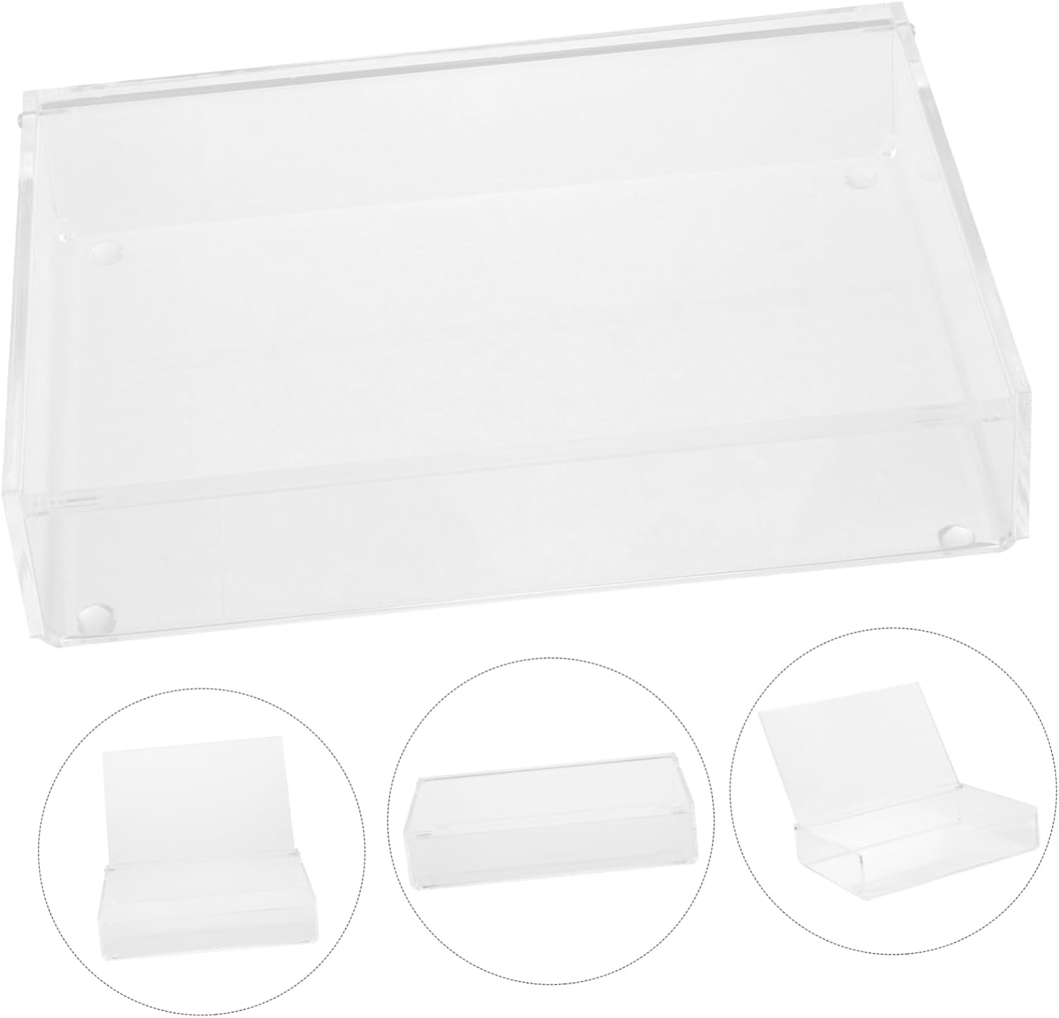 Caja De Almacenamiento 36L Transparente Con Tapa Hermética