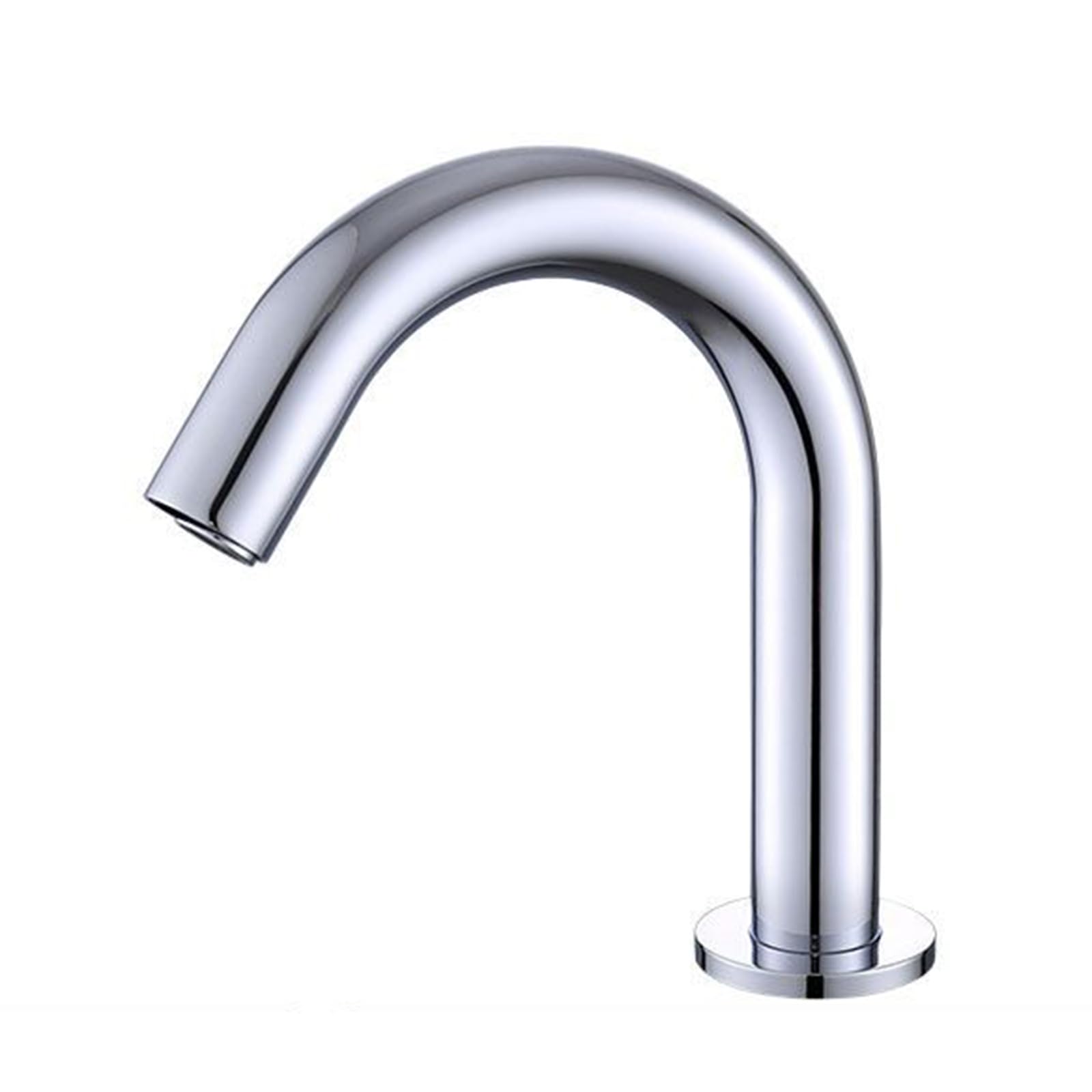 ZYCHSJXA Touchless Bathroom Tap Infrared Sensor Faucet Battery Hot and Cold Water Mixer Sink Taps Mixers Chrome,Low