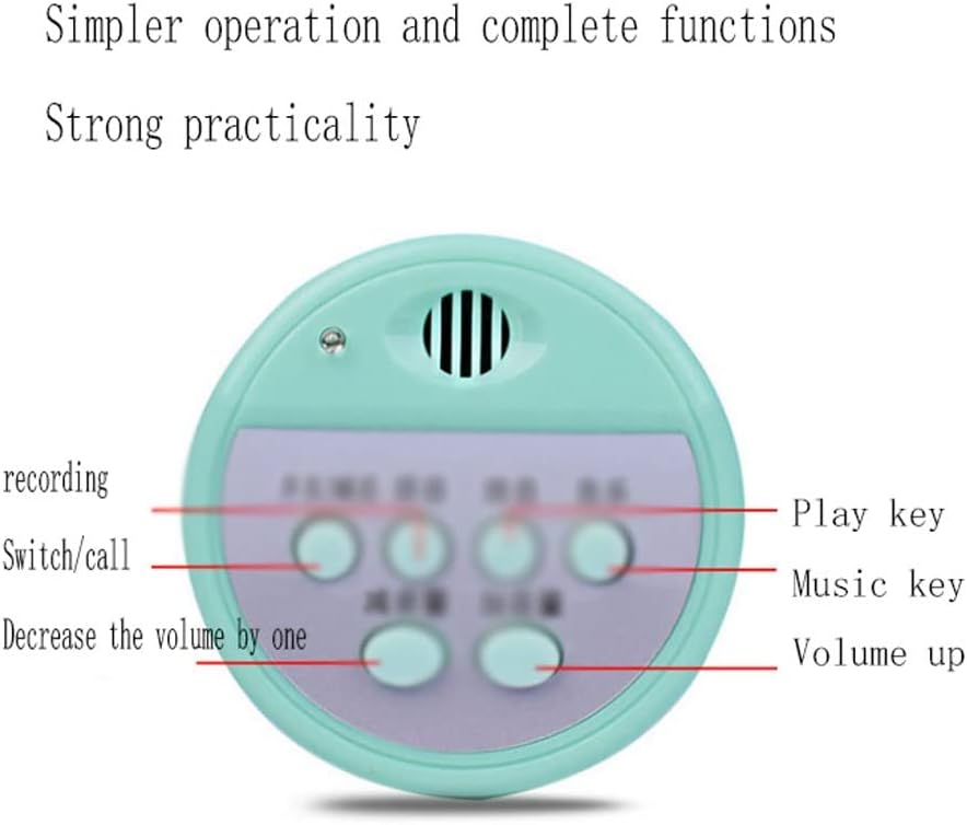 Megaphone Portable Megaphone Handheld Loud Speaker, Shouting/Recording Bullhorn Travel Guide Speech Teach Voice Amplifier W/Foldable Handle Bullhorn Amplifiers(OneColor)