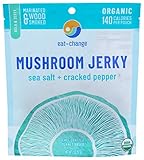 Eat the Change Organic Sea Salt & Cracked Pepper Mushroom Jerky, 2 OZ