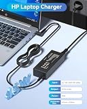 45 W kabel do ładowania laptopa 19,5 V 2,31 A ładowarka kompatybilna z HP Probook 430 440 450 455 470 250 G3 G4 G5 Elitebook 820 840 850 Pavilion Spectre Envy X360 11 13 15 741 727-0 01 Zasilacz