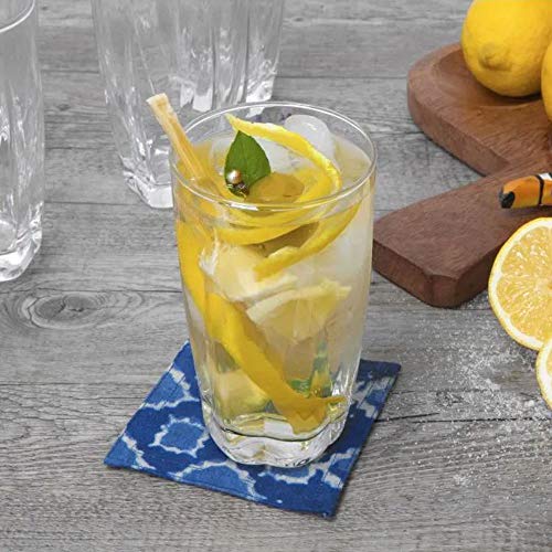 Conjunto de Copos Long Drink Estela 460ml 6 peças - Nadir - Transparente