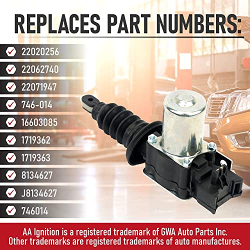 Power Door Lock Actuator Passenger Or Driver Side, Front Or Rear, Replaces 22020256, 22062740, 22071947, 746-014 Compatible With Chevy, Gmc, Buick, Pontiac, Oldsmobile & Other Models 1985 - 2005 #TOP2