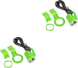 UKCOCO USB Um Carregador Carregador USB 2Pcs Carregador USB Carregadores De Telefone Celular Carregadores Móveis Carregador De Carro USB Um De Motocicleta Celular De Carro