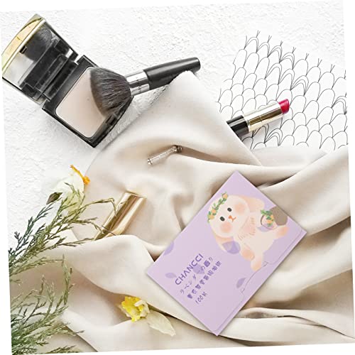 FRCOLOR 2100 Pcs Papel Absorvente De Óleo Facial Filmes De Óleo Facial Papel De Óleo Facial Toallita