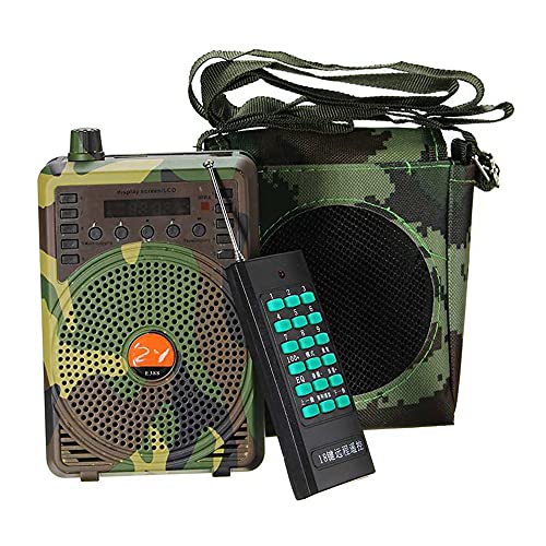 Lecteur d'appel d'oiseau électronique extérieur MP3 avec télécommande sans fil (prise US