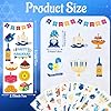 FEBSNOW Hanukkah Stickers,100 Sheets Happy Hanukkah Stickers for Kids Over 1000pcs Assorted Dreidels Menorah Candles Chanukah Stickers Hanukkah Crafts for Kids Chanukah Gifts Hanukkah Party Supplies #1