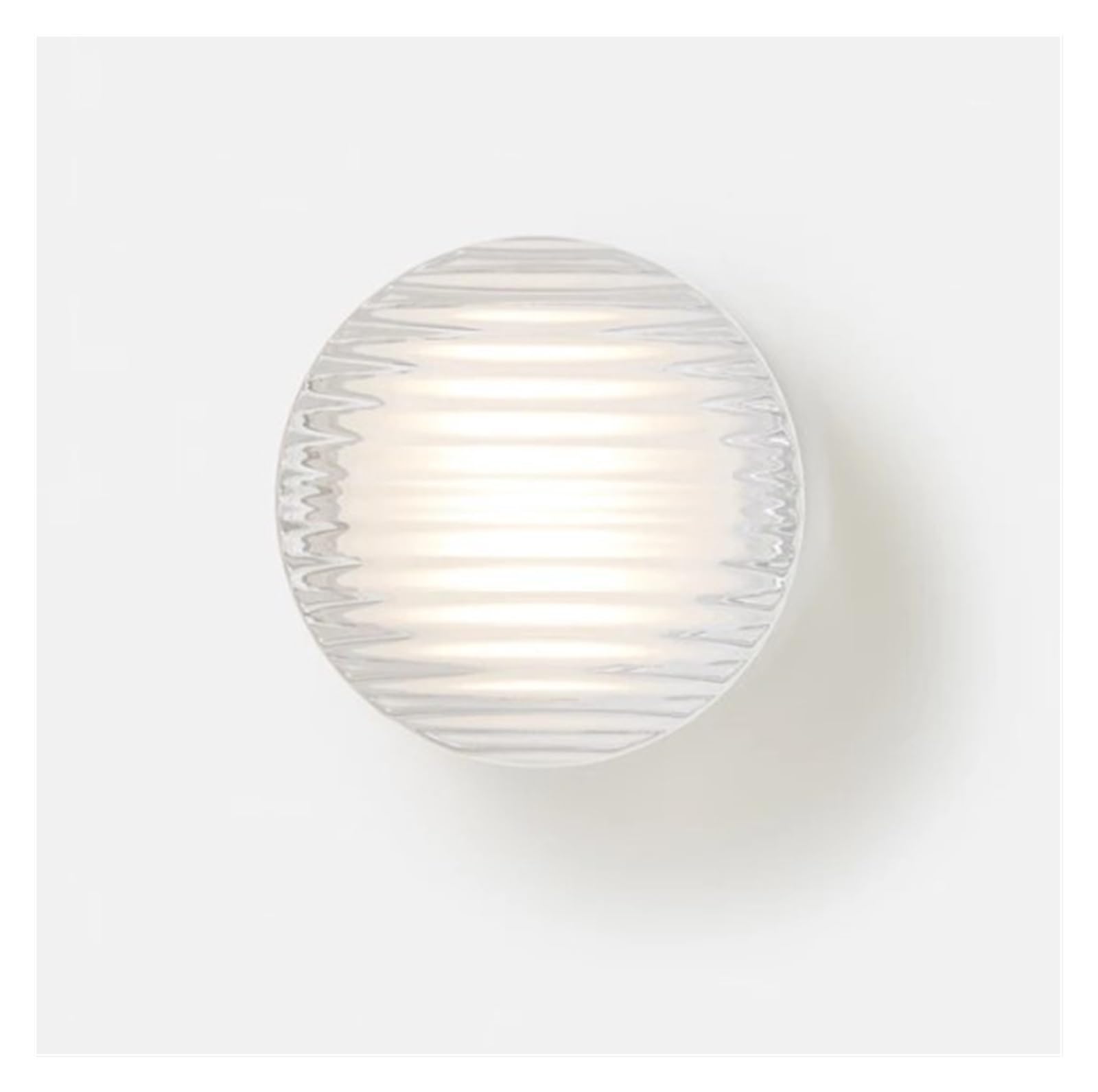 VALORCIRONA Mirror wall lamp Designer Simple Bedroom Bedside led Entrance Hall Corridor stairwell(Mattewhite,Whitelight6000Kacrylic)
