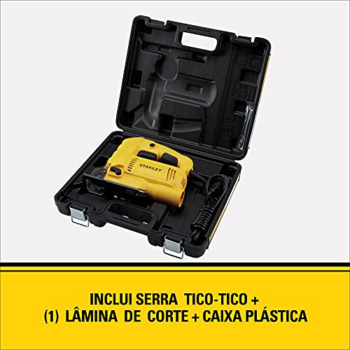 STANLEY Serra Tico Tico Profissional 600W com Maleta para Transporte 127V SJ60K