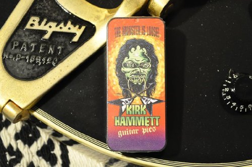 PUAS ESTUCHE – Dunlop (KH.01T) Kirk Hammet (Metallica pick tin) Calibre 0,88 - Les Beatles, Paul McCartney, John Lennon, RIngo Starr, George Harrison PUAS ESTUCHE - Dunlop (KH.01T) Kirk Hammet (Metallica pick tin) Calibre 0,88 – Image 3