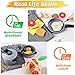 iPlay, iLearn Kids Kitchen Toy Accessories, Toddler Cooking Playset, Pretend Pots Pans Set, Girls Cookware Appliance, Child Cutting Food Utensils, Valentine's Easter Gift for 3 4 5 Years Old Boys-Gray