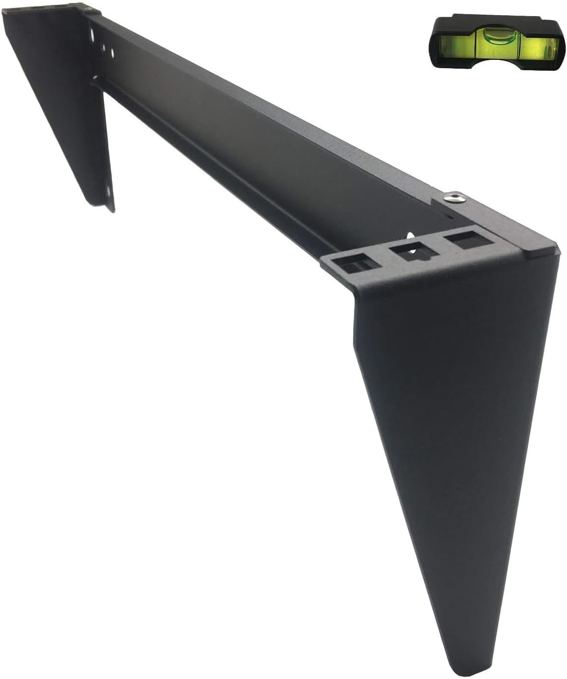 JINGCHENGMEI 1U 19 Inch Heavy duty Vertical Wall Mountable Rack and 125 lb Wall Mountable Server Rack (MFT-HVWRF1U)