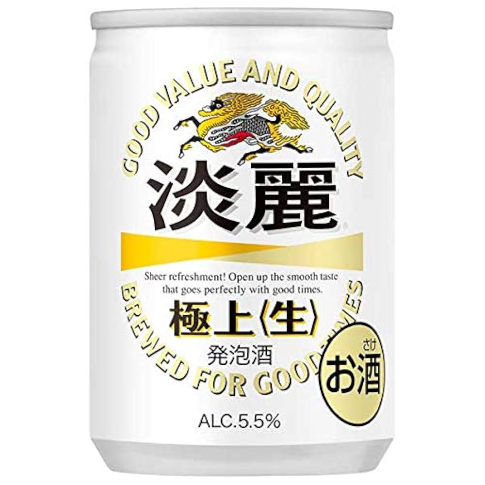 Amazon.co.jp: キリン 淡麗 極上 生 [缶] 135ml x 60本[2ケース